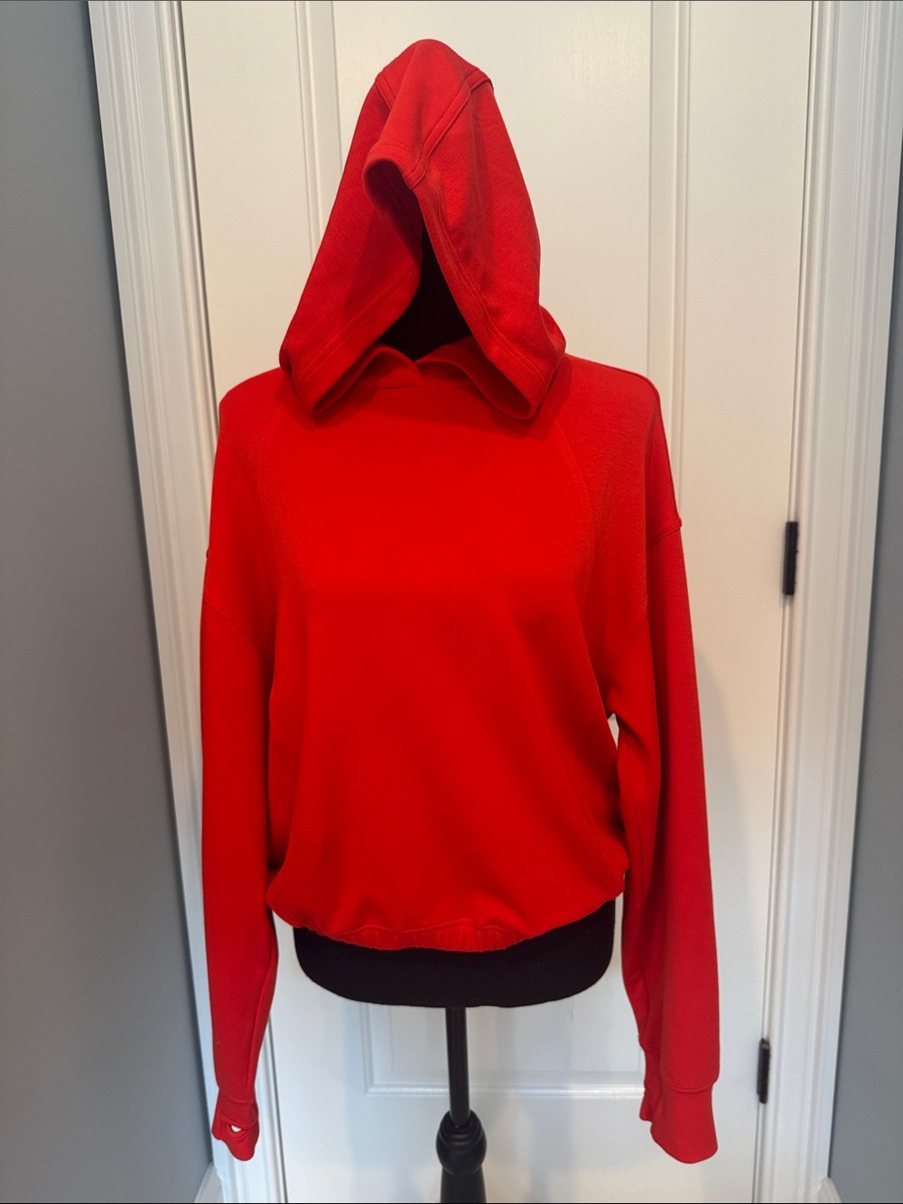 Red Women's Hoodie Sweatshirt - aerie offline size medium